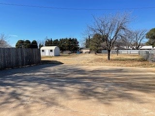 view of road