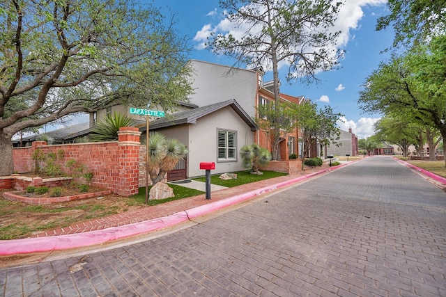 1 Lafayette Pl, Midland, TX 79705 - view of front of property featuring stucco siding