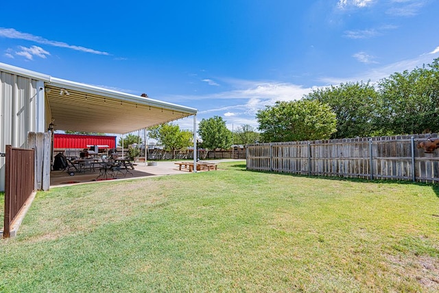 2108 S County Rd 1086, Midland, TX 79706 - view of yard with a patio