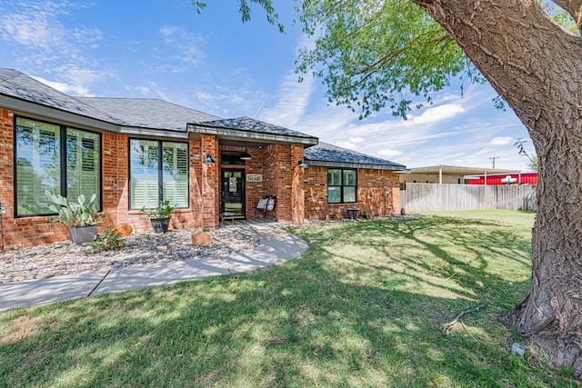 2108 S County Rd 1086, Midland, TX 79706 - view of front of house with brick siding