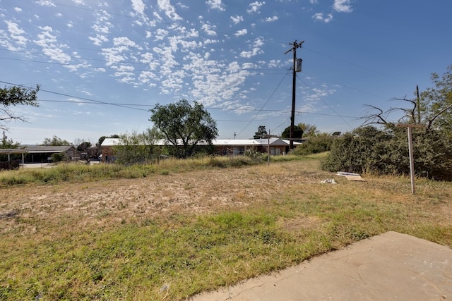 view of yard