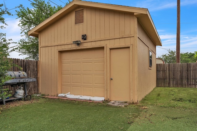 2108 Cecilia, Big Spring, TX 79720 - view of detached garage