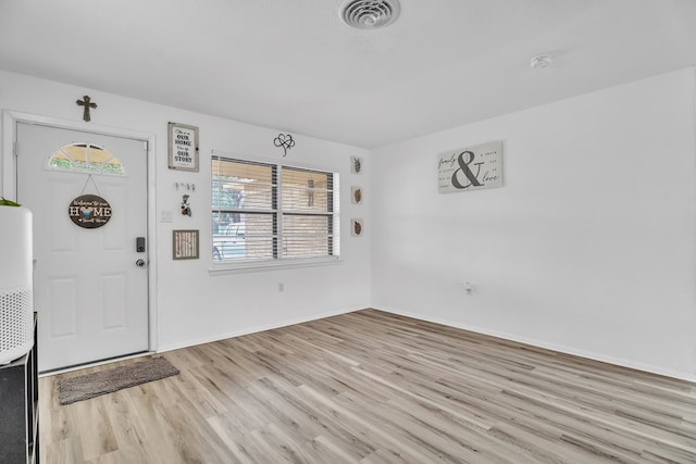 2108 Cecilia, Big Spring, TX 79720 - entryway with light wood-style floors and baseboards