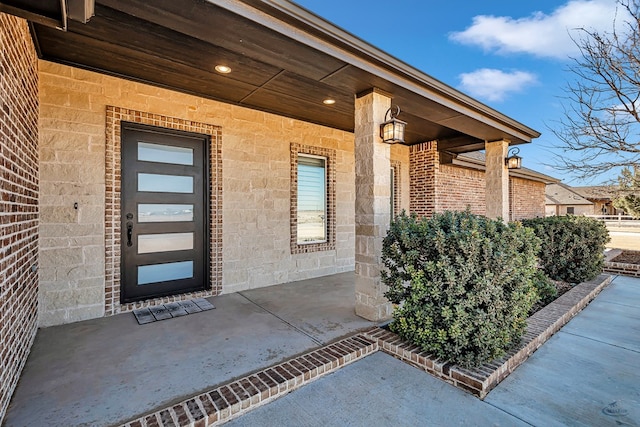 view of property entrance