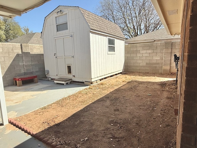 3612 Oakridge Dr, Midland, TX 79707 - view of shed featuring a fenced backyard