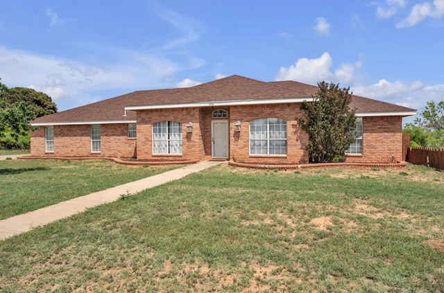 105 Maple Ave, Coahoma, TX 79720 - ranch-style house featuring brick siding