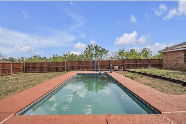 105 Maple Ave, Coahoma, TX 79720 - view of swimming pool with a fenced backyard
