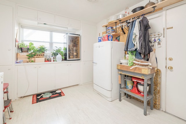 view of laundry area