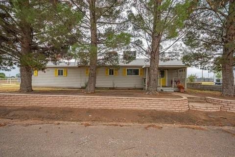 107 Tumbleweed, Mccamey, TX 79752 - view of ranch-style home