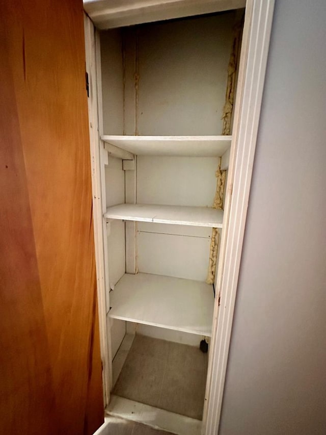 view of closet