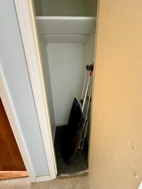 view of closet