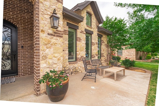 view of patio