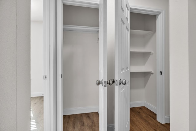 view of closet