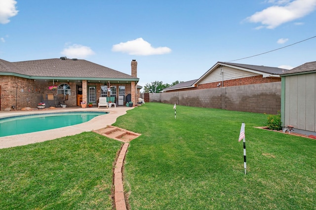 3834 Hyden Dr, Odessa, TX 79762 - view of yard featuring a patio