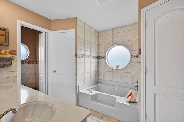3834 Hyden Dr, Odessa, TX 79762 - bedroom featuring multiple windows, light colored carpet, lofted ceiling, a textured ceiling, and a ceiling fan