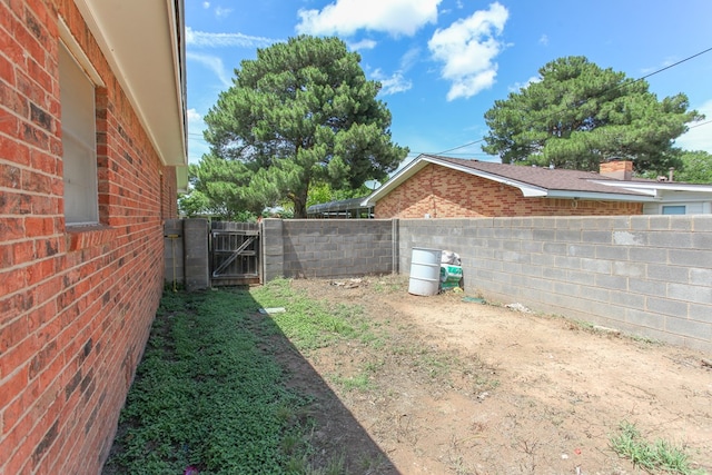 2608 E 24th St, Big Spring, TX 79720 - fenced backyard with a gate