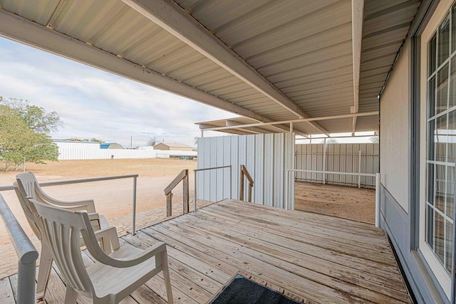 50031 E County Rd 71, Midland, TX 79705 - view of wooden deck