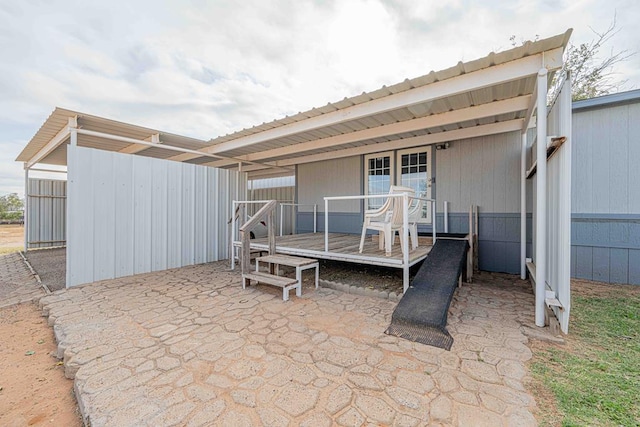 50031 E County Rd 71, Midland, TX 79705 - view of patio with a wooden deck
