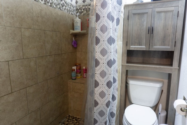 5110 Sunnyside Dr, Midland, TX 79703 - full bath with toilet and a shower stall