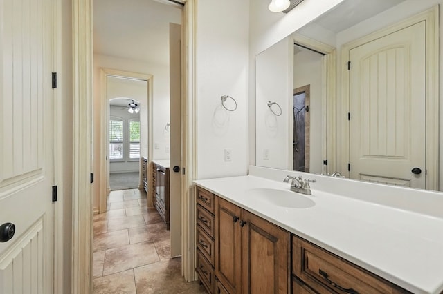 5001 Crista Ln, Midland, TX 79707 - bathroom featuring vanity