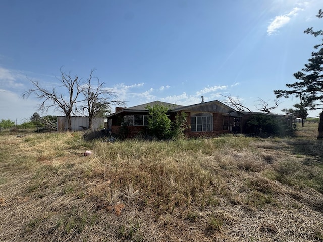 1516 E Old Colorado City Hwy, Big Spring, TX 79720 - view of yard