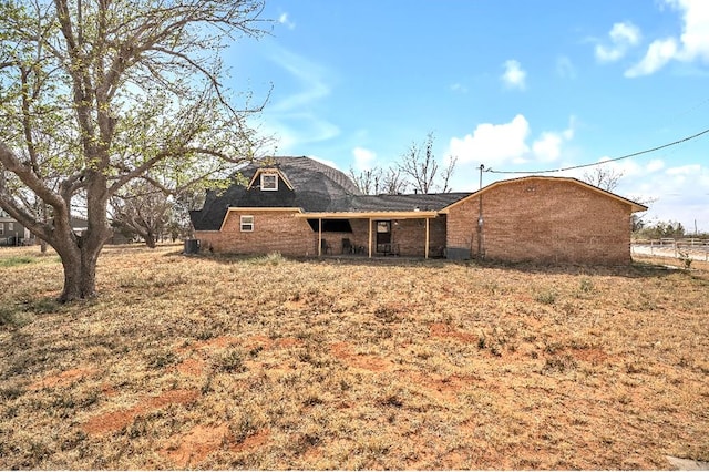 view of back of house