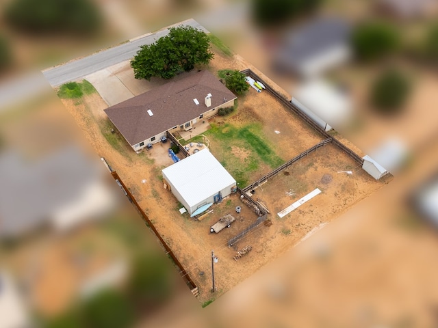 10903 E County Rd 105, Midland, TX 79706 - view from above of property