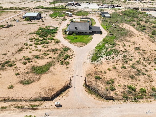 10500 E County Rd 90, Midland, TX 79706 - overview of rural landscape with a desert landscape