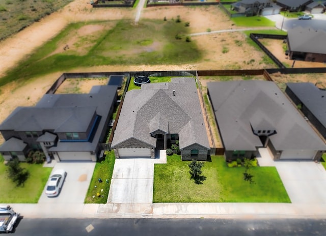 6003 Sunny Stone Dr, Midland, TX 79705 - aerial view of residential area