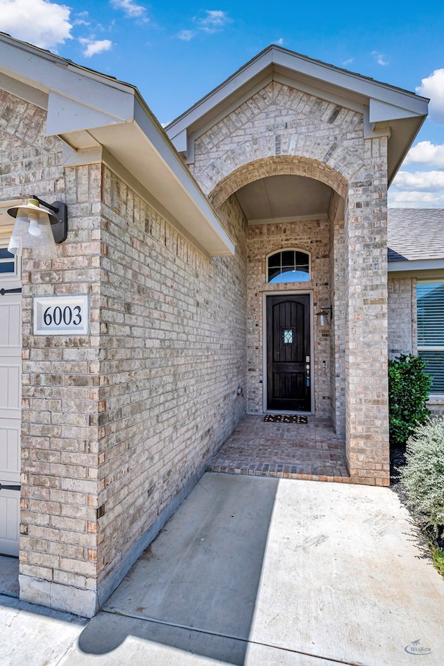 6003 Sunny Stone Dr, Midland, TX 79705 - entrance to property with brick siding