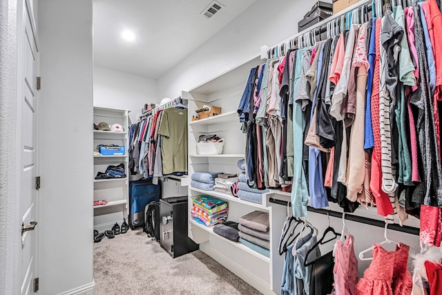 6003 Sunny Stone Dr, Midland, TX 79705 - walk in closet with carpet