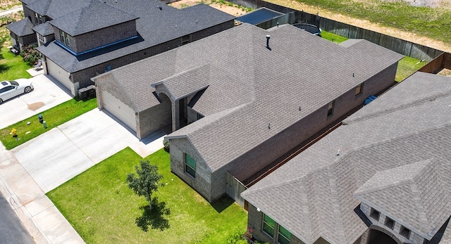 6003 Sunny Stone Dr, Midland, TX 79705 - view from above of property
