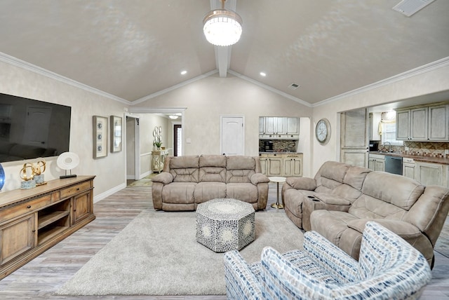 2406 Stutz Pl, Midland, TX 79705 - living room featuring light wood-style flooring and recessed lighting