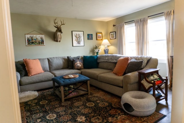 view of living room