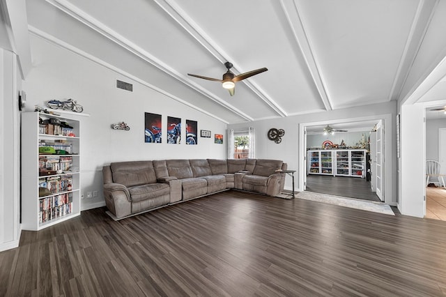 3202 Maxwell Dr, Midland, TX 79705 - living room with ceiling fan and wood finished floors