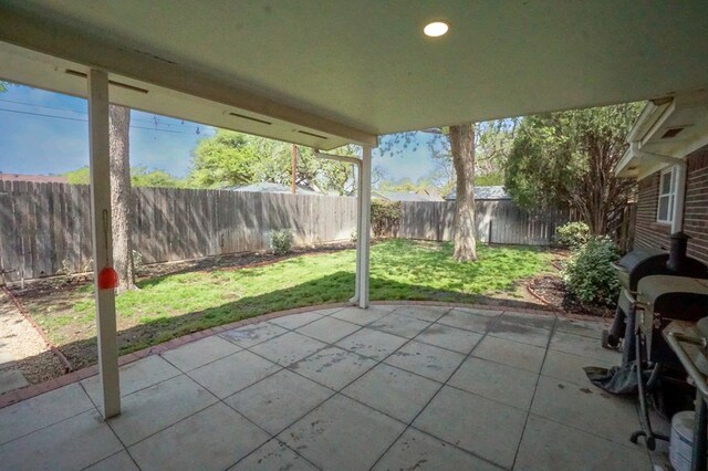 5 Bristol Ct, Midland, TX 79705 - view of patio featuring a fenced backyard