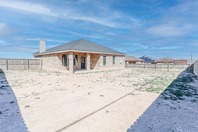 view of rear view of house