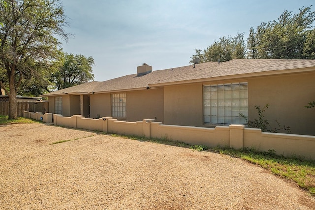 view of property exterior