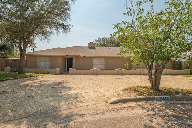 view of front of house