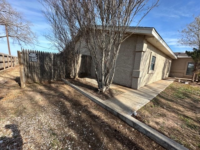 view of side of property