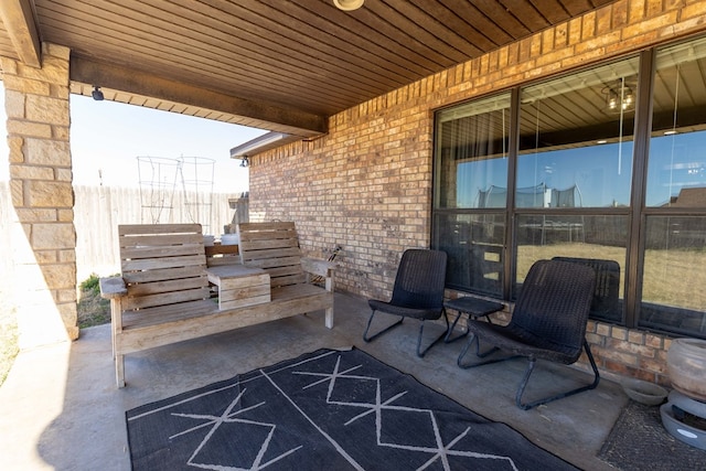 view of patio / terrace