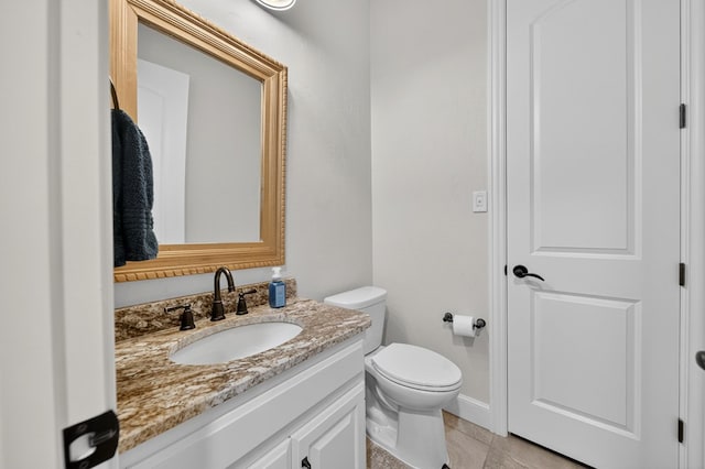 1102 Silverton Dr, Midland, TX 79705 - bathroom with vanity and tile patterned flooring