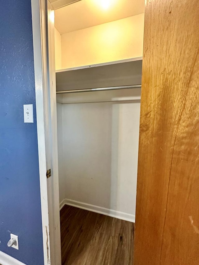 view of closet