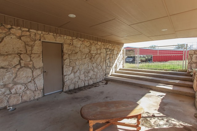 view of patio