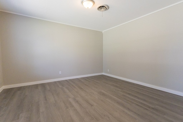 3319 Maxwell Dr, Midland, TX 79705 - spare room with wood finished floors and ornamental molding