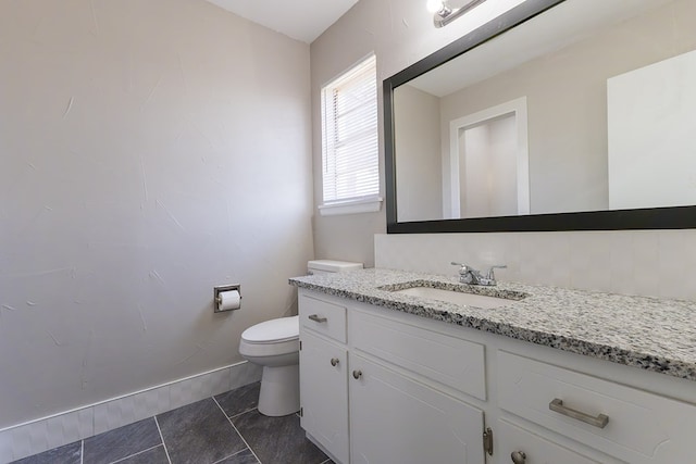 3319 Maxwell Dr, Midland, TX 79705 - bathroom featuring vanity and toilet