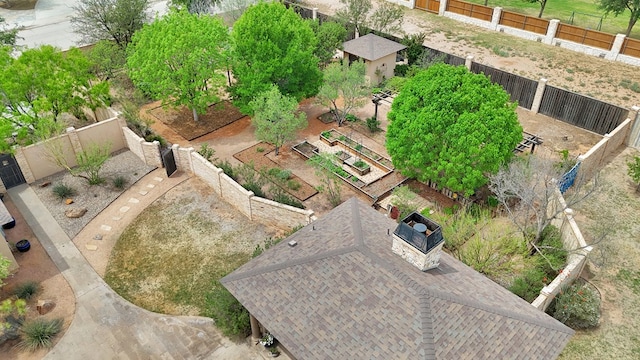 drone / aerial view