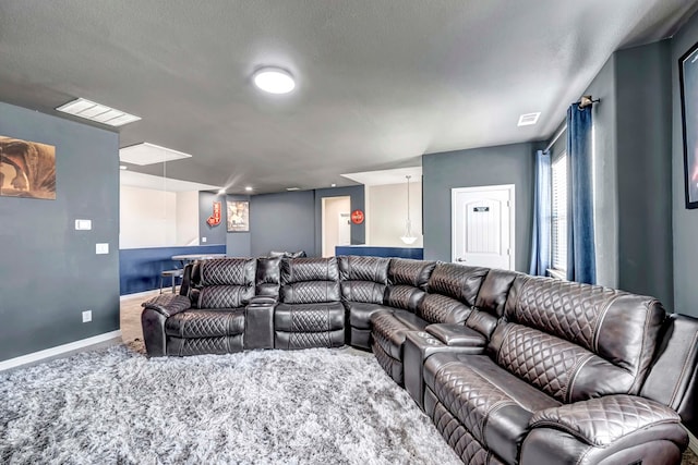 806 Revere Pl, Midland, TX 79706 - carpeted cinema featuring baseboards and visible vents