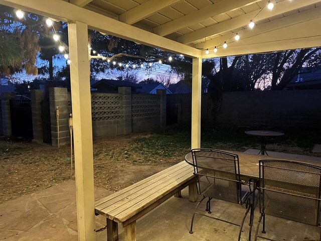 view of patio / terrace