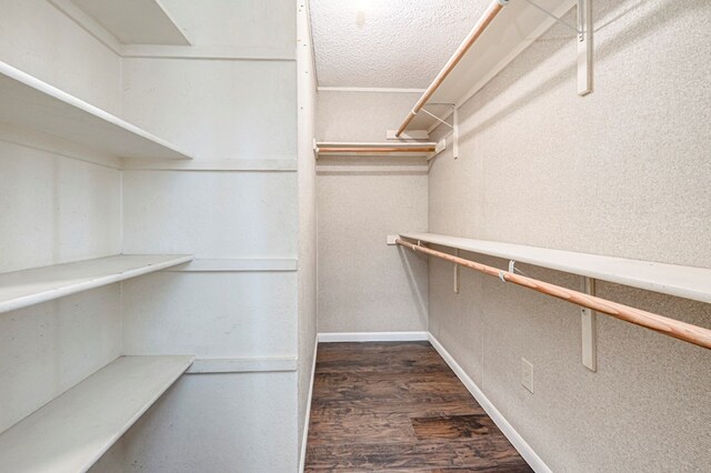 3608 S County Rd 1195, Midland, TX 79706 - walk in closet featuring wood finished floors